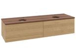 Villeroy & Boch Waschtischunterschrank Antao L39_5 1600x360x500mm mit Beleuchtung mit Struktur FK/AP L39152HN