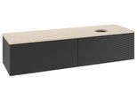 Villeroy & Boch Waschtischunterschrank Antao L38_1 1600x360x500mm mit Beleuchtung mit Struktur FK/AP L38113PD