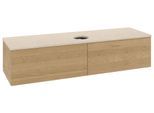 Villeroy & Boch Waschtischunterschrank Antao L36_1 1600x360x500mm mit Beleuchtung mit Struktur FK/AP L36113HN