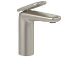 Villeroy & Boch Waschtischarmatur Antao 50x140x164mm m Push-Open-Ablaufgarnitur BrushedNickelMatt TVW11100300064