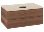 Villeroy & Boch Waschtischunterschrank Antao L19_1 800x360x500mm mit Beleuchtung mit Struktur FK/AP: L19113HM