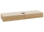 Villeroy & Boch Waschtischunterschrank Antao L14_5 1600x190x500mm mit Beleuchtung mit Struktur FK/AP L14153HN