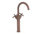 Tres 2 Griff Waschtischarmatur XL Mit Griff G3/8" flexible Anschlussschläuche, 28380301VO 28380301VO