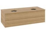 Villeroy & Boch Waschtischunterschrank Antao L24_5 1200x360x500mm mit Beleuchtung mit Struktur FK/AP L24151HN