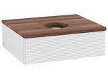 Villeroy & Boch Waschtischunterschrank Antao L07_1 600x190x500mm mit Beleuchtung mit Struktur FK/AP: L07112GF