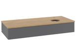 Villeroy & Boch Waschtischunterschrank Antao L12_5 1200x190x500mm mit Beleuchtung mit Struktur FK/AP L12151GK
