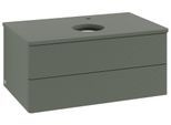 Villeroy & Boch Waschtischunterschrank Antao L19_5 800x360x500mm mit Beleuchtung mit Struktur FK/AP: L19150HL