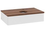 Villeroy & Boch Waschtischunterschrank Antao L08_5 800x190x500mm mit Beleuchtung mit Struktur FK/AP: L08152GF