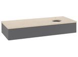 Villeroy & Boch Waschtischunterschrank Antao L12_5 1200x190x500mm mit Beleuchtung mit Struktur FK/AP L12153GK