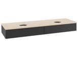Villeroy & Boch Waschtischunterschrank Antao K17_5 1600x190x500mm mit Struktur FK/AP: PD/3 K17153PD