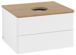 Villeroy & Boch Waschtischunterschrank Antao L18_1 600x360x500mm mit Beleuchtung mit Struktur FK/AP: L18111MT