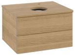 Villeroy & Boch Waschtischunterschrank Antao K18_5 600x360x500mm mit Struktur FK/AP: HN/1 K18151HN