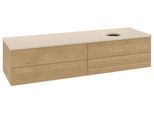 Villeroy & Boch Waschtischunterschrank Antao L27_1 1600x360x500mm mit Beleuchtung mit Struktur FK/AP L27113HN