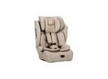 Lorelli Kindersitz i-Size Adventure (76-150 cm) Kopfstütze verstellbar bis 36 kg beige-weiß