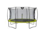 EXIT Silhouette Trampolin + Sicherheitsnetz 427 (14ft)Lime Grün