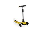 Moni Kinderroller Lamborghini Pro PU-Räder ABEC-7 LED Hinterradbremse bis 50 kg gelb