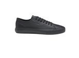 Boss Heren Profile Leren Lage Sportschoenen (Zwart)