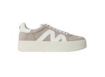 Steve Madden Leren sportschoenen voor dames (Grijs)