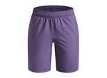 Under Armour Technische geweven korte broek met logo voor jongens (Middernacht marine)