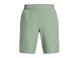 Under Armour Technische geweven korte broek met logo voor jongens (Muntgroen)