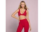 MP Damen Tempo Twist-Front Sport-BH - Rosenrot - XXL