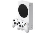 XBOX Konsolen-Set "Xbox Series S inkl. 2 Controller", weiß, B:15,1cm H:27,5cm T:6,5cm, Spielekonsolen