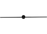 NOVA LUCE Wandleuchte "CRETEL", schwarz, 1, Ø 1,5cm H: 7cm, 1 Stk., Leuchten, Wandleuchte
