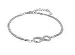 Armband ADELIA´S "Damen", silber, Armbänder, Damen, 20cm, Silber 925 (Sterlingsilber), Armband, Zum Verschenken – ideal zum einen besonderen Tag