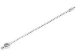 Kettenanhänger ADELIA´S "Anhänger – Lebensbaumanhänger aus Edelstahl mit Strass Steinchen", silber, Schmuckanhänger, Damen, Edelstahl, Kettenanhänger, Eine schöne Geschenkidee für jeden Anlass