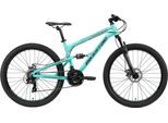 Mountainbike BIKESTAR Gr. 42, grün, Fahrräder, 42cm, 27,5 Zoll (69,85cm), für Damen und Herren, Kettenschaltung