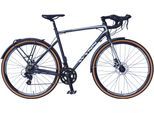 Gravelbike WYNN "GRL1.1" Gr. 54, grau, grau, Fahrräder, 54cm, 28 Zoll (71,12cm) hinten: 28 Zoll (71,12cm)