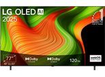 LG OLED-Fernseher "OLED77B59LA", Energieeffizienz: F (A-G), schwarz, 77 ″, Fernseher