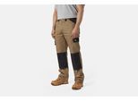 Arbeitshose DICKIES "Dickies Workwear Hosen EVERYDAY TROUSERS", Gr. 40x34, Länge 34, braun (ant penny schwarz), Obermaterial: 65% Polyester, 35% Baumwolle, Hosen Arbeitshose