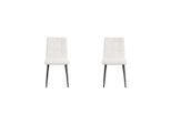 LABEL51 - Eetkamerstoel Juul - Beige - 45x54x89cm - Set van 4