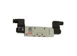 Riegler 5/2-Wegeventil, elpn., ext. Steuerluft, bistabil, G 1/2, 230 V AC (517.52.12.E.B.230A)