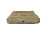 Petliving orthopädisches Hundebett Mila extra weich XXL 120 x 100 cm beige