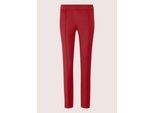 Bügelfaltenhose MADELEINE "Jeggings Stretch-Hose mit Biesen, Bügelfalten", Damen, Gr. 38, N + K Gr, rosa (rosenholz), Obermaterial: 62% Lyocell CLY. 34% Baumwolle CO. 4% Elasthan EL., Modern, normal, Hosen