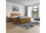 Livetastic , Beige , Holz, Metall, Kunststoff, Textil , Birke, Buche,Birke, Buche , teilmassiv, Hartholz,teilmassiv, Hartholz , H2 , 180x200 cm , Bettkasten, gepolstertes Kopfteil ,