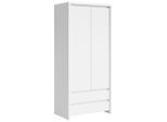 Livetastic , Weiß , Holzwerkstoff , 2 Schublade(n) Schubladen , 90x200.5x55.5 cm ,