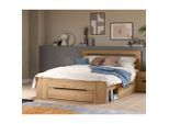 Livetastic , Grau, Eiche Artisan , Holzwerkstoff , Holzoptik , 140x200 cm , Schlafzimmer, Betten