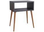 Livetastic , Anthrazit, Honigeiche , Holzwerkstoff , rechteckig , 44.5x60x30 cm , Schlafzimmer, Nachtkästchen