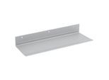 Ablage , Silberfarben , Metall , eckig , 32x11 cm , Made in Germany, DGM-Klimapakt, Goldenes M ,