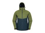 Mountain Warehouse Heren Verge Extreme Waterdichte Jas (Groen)
