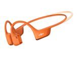SHOKZ OpenRun Pro 2 Mini Sport Knochenschall Kopfhörer mit Mikrofon - orange