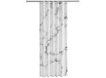 Kleine Wolke Duschvorhang Marble, Anthrazit, Textil, Mauer, 180x200 cm, Textiles Vertrauen - Oeko-Tex®, wasserabweisend, Badtextilien, Duschvorhänge
