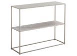 Xora Konsolentisch, Kaschmir, Metall, Holzwerkstoff, rechteckig, Flachrohr, 32.4x79x99.4 cm, Bsci, Wohnzimmer, Wohnzimmertische, Konsolentische