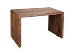 Mid.you Schreibtisch, Sheesham, Holz, Sheesham, massiv, rechteckig, Wange, 60x76x120 cm, Arbeitszimmer, Schreibtische, Bürotische