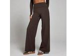 MP Damen Tempo Wide Leg Leggings - Kakao - S