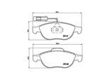 MAGNETI MARELLI Bremsbelagsatz, Scheibenbremse 363700423075 für ALFA ROMEO LANCIA Fiat