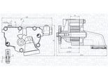 MAGNETI MARELLI Ölpumpe 351516000149 für HYUNDAI